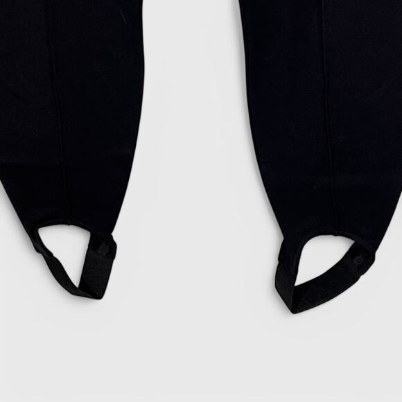 Soft Surroundings Stirrup Leggings Black Ponte Knit XL Petite Pants NWT - Picture 4 of 9